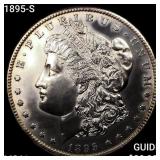 1895-S Morgan Silver Dollar UNCIRCULATED