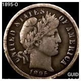 1895-O Barber Dime NICELY CIRCULATED