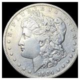 1904-S Silver Morgan Dollar NEARLY  UNCIRCULATED