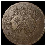 1919 China Hunan Copper 20 Cash