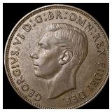 1951 Great Britain Bronze 1 Penny
