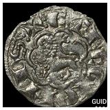 Spain Alfonso X 1252-1824 Silver Dinero