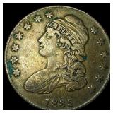 1835 Capped Bust Half Dollar NEARLY UNCIRCULATED