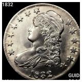 1832 Capped Bust Half Dollar UNCIRCULATED