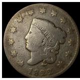 1822 Coronet Head Large Cent NICELY  CIRCULATED