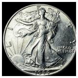 1944-D Silver Walking Liberty Half Dollar GEM BU