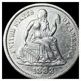 1888 Seated Liberty Dime CLOSELY UNCIRCULATED