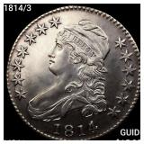 1814/3 Capped Bust Half Dollar UNCIRCULATED