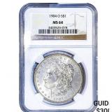1904-O Morgan Silver Dollar NGC MS64