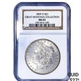 1899-O Morgan Silver Dollar NGC MS63