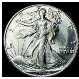 1944 Silver Walking Liberty Half Dollar UNCIRCULAT