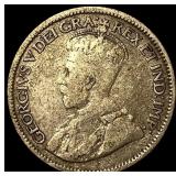 1913 Canada Silver 10 Cents