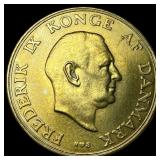 1949 Denmark 2 Kroner