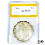 1896 Morgan Silver Dollar PGA MS63