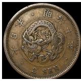 1877 Japan Bronze 2 Sen
