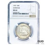 1937 Antietam Half Dollar NGC MS64