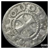 1000-1200 France Angouleme Anon. Silver Denier