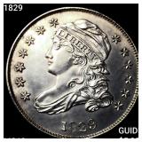 1829 Capped Bust Dime UNCIRCULATED