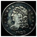 1835 Capped Bust Half Dime NEARLY UNCIRCULATED
