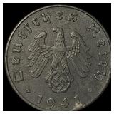 1941-A Germany Third Reich 5 Reichpfennig
