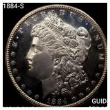 1884-S Morgan Silver Dollar CHOICE BU DMPL