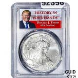 2017 Silver Eagle PCGS MS69 Trump