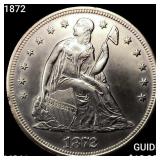 1872 Seated Liberty Dollar UNCIRCULATED