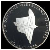 1994A Germany Silver 10 Mark Proof