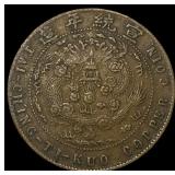 1909 China Copper 10 Cash