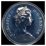 1979 Canada Nickel 50 Cents Proof Cameo