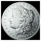 1890-CC Silver Morgan Dollar NEARLY UNCIRCULATED