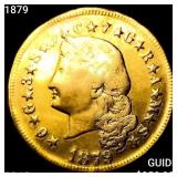 1879 $4 STELLA CHOICE PROOF