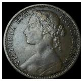 1877 Great Britain Copper Penny Large Date
