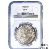 1888-S Morgan Silver Dollar NGC XF45