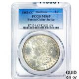 1882-CC Morgan Silver Dollar PCGS MS65 Mint Error