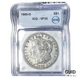 1900-O Morgan Silver Dollar ICG VF35
