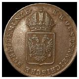1816 Austria Copper 1 Kreuzer