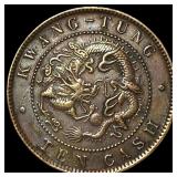 1900 China Kwangtung Copper 10 Cash