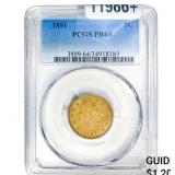 1891 Liberty Victory Nickel PCGS PR64
