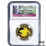 2013-P Austrailia Gold $50 1/2oz AGW-Koala NGC PF7