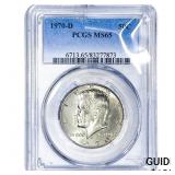 1970-D Kennedy Half Dollar PCGS MS65