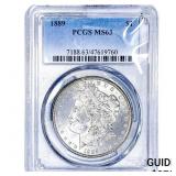 1889 Morgan Silver Dollar PCGS MS63