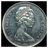1968 Canada Silver 25 Cents