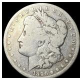 1890-CC Silver Morgan Dollar ABOUT UNCIRCULATED