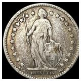 1912B Switzerland Silver Franc