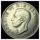 1947 Great Britain Copper Nickel 2 Shillings