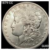 1879-CC Morgan Silver Dollar CLOSELY UNCIRCULATED
