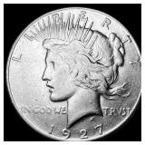 1927-S Silver Peace Dollar CLOSELY UNCIRCULATED