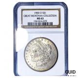 1900-O Morgan Silver Dollar NGC MS63