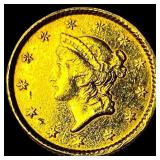 1853 Gold $1 Type 1 UNCIRCULATED